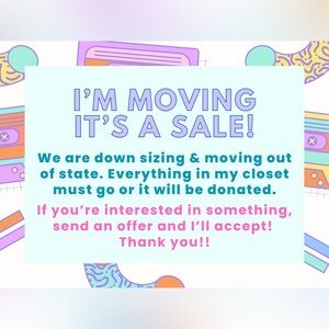 I’m Moving - Make an Offer!